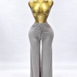 Everyday flowy leg pants - Gray