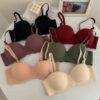 Push-up wireless bra