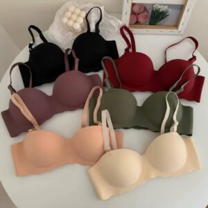 Push-up wireless bra
