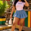 Chicago sweetheart denim set