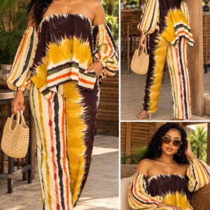 Sunset safari two piece set
