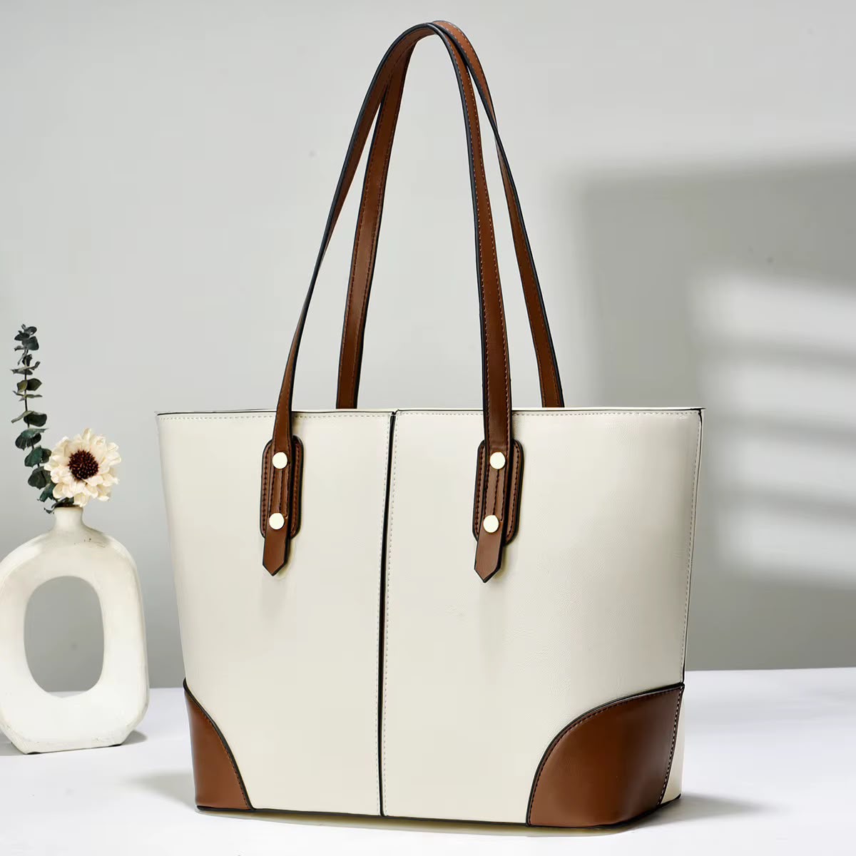 Women Tote Bags – White
