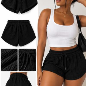 Women lounge shorts - Black