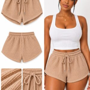 Women lounge shorts - Beige (XL)